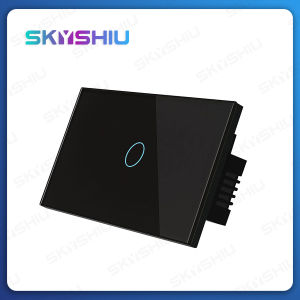 SKYSHIU Smart light switch Wifi smart switch switch for light alexa voice command system set smart switch wifi controlled Smart Life  work for Alexa  Google Home