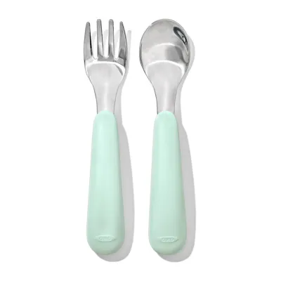 OXO TOT Fork & Spoon Set - Opal