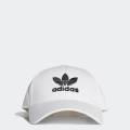 adidas Lifestyle TREFOIL BASEBALL CAP Unisex White FJ2544. 