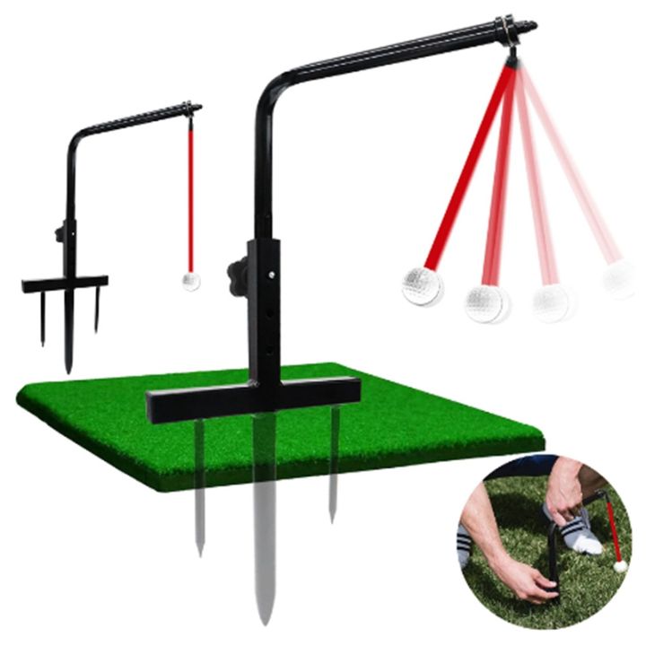 Go Auto Golf Swing Trainer Aid Golf Practice Swing Hitting Training