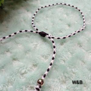 Handmade Colored Cotton String Cord Bracelet Adjustable Super Thin Casual Surfer Style OOTD