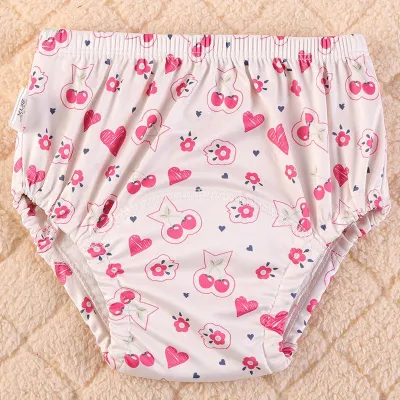Kids Potty Training Pants Baby Cloth Diaper Seluar Latihan Tandas Budak Bayi Kalis Air 1 - 5 Years