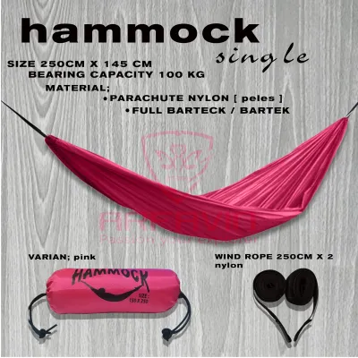 Hammock ayunan gantung tempar tidur santai murah