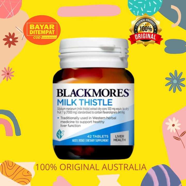 Blackmores Milk Thistle - 42 Tablets | Lazada Indonesia