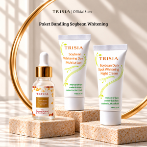 [Bundle] Paket Hemat Isi 3  Whitening Soybean (Day Night & Serum)
