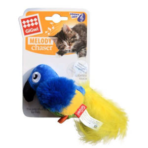 GiGwi Guiwei Cat Toy Xuanlu Prey Series Sound Toy Touch Sensing Cricket Bird Hedgehog Parrot