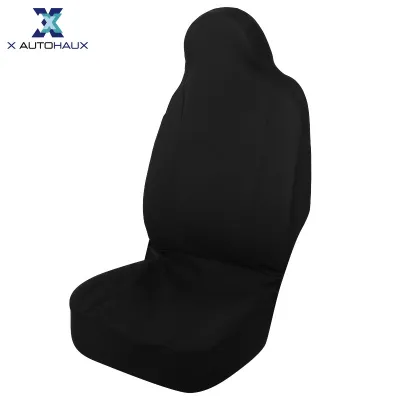 X AUTOHAUX Front Seat Covers Protector Polyester Seat Cover Protector Pad Universal for Car Truck SUV