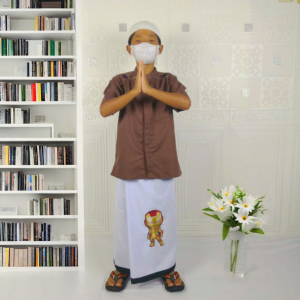 Alkholifi promo sarung anak muslim berkarakter kartun avanger aneka warna terlaris