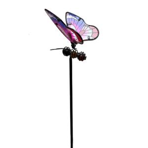 ต้นไม้ในสวนรูปผีเสื้อหลากสีตกแต่งสวนสำหรับตกแต่งงานเลี้ยงในสวน