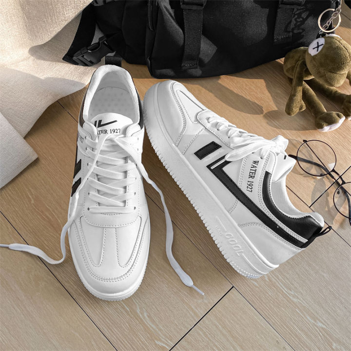 Enpor Sepatu Sneakers Putih Pria Fashionable Outdoor Shoes Unisex