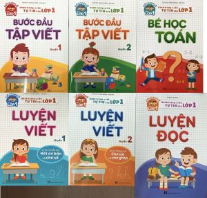 Sách - Combo Hành trang tự tin cho bé vào lớp 1 - 6 quyển