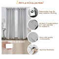 Style N' Collection Grommet Curtain Full Blackout (9903). 