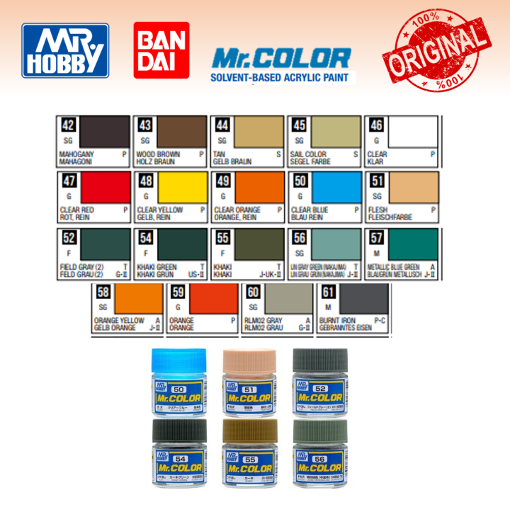 Mr Hobby Mr Color Gundam Color C41-68 Solvent Based Acrylic Paint ...