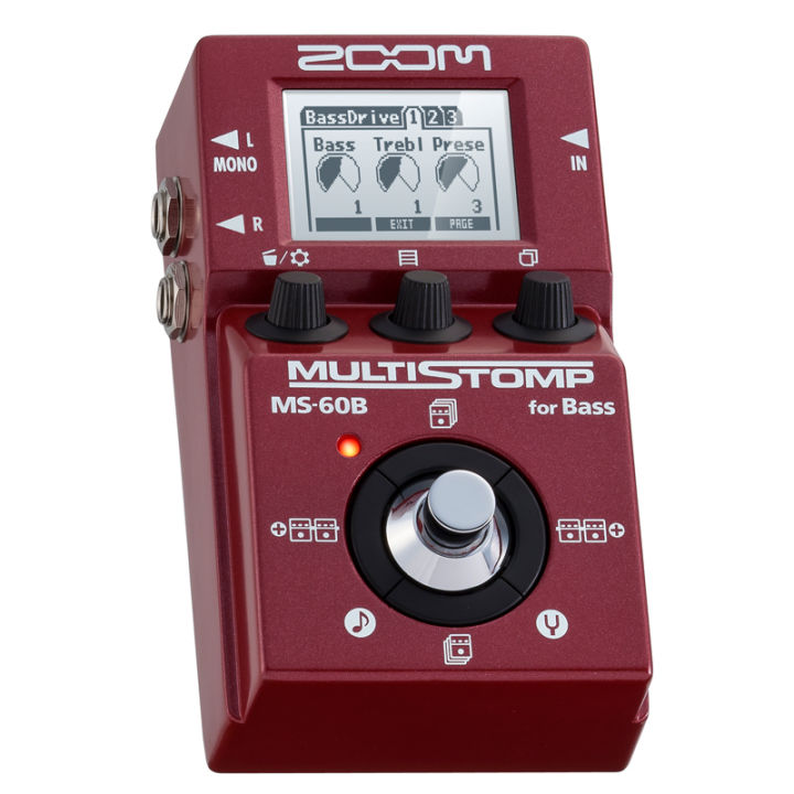 ZOOM MS50G MS60B MS70CDR electric guitar effector electric bass ...