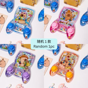 Mesin Air Ring Toss Classic Water Ring Toss Game Toy Capybara Stitch Kuromi Handheld Press Button