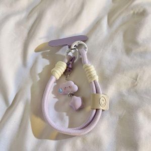 Cloud & Stars Mobile Phone Lanyard INS Cute Phone Hanging Rope Simple Weaving Pendant Wristband for Camera Phone Case