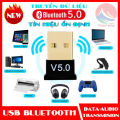 USB Bluetooth 5.0 Dongle Cho PC, Truyền Phát Dữ Liệu Máy Tính Laptop, Tín Hiệu Ổn Định, thiết bị thu phát bluetooth, cục phát bluetooth, bộ thu phát bluetooth, thu phát bluetooth cho máy in tay cầm tai nghe, usb bluetooth không dây. 