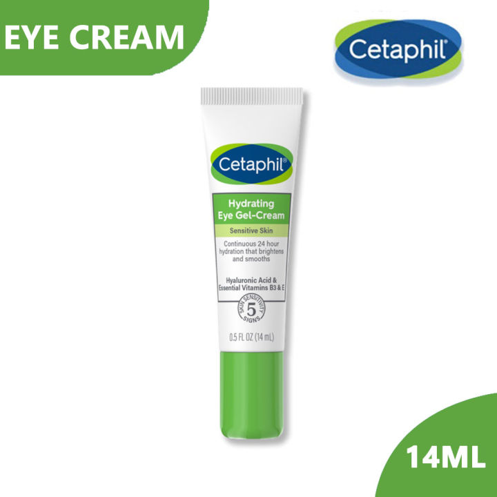 Cetaphil Hydrating Eye Cream Serum Sensitive Skin Moisturizingwith Hyaluronic Acid Eye Gel Cream