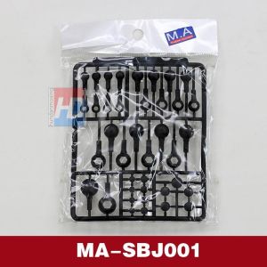 SBJ001-004ชิ้นส่วนข้อต่อซุปเปอร์บอลแบบเคลื่อนย้ายได้ Peralatan Bangunan โมเดลสำหรับ MG RG HG ชุดประกอบตุ๊กตาขยับแขนขาได้โมเดลกันดั้มเครื่องประดับ DIY