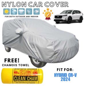 Hybrid CR-V 2024 Nylon Car Cover Waterproof Lightweight Car Cover For Big SUV with Chamois Towel