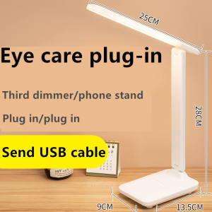 Modani Table Lamp Foldable Touch Sensor Study Reading Desk Lamp USB Rechargeable Led Dimmable Eye Protection Light
