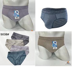 Quần lót nam 3D quần sịp tam giác họa tiết QN5038 cao cấp chất thun lạnh kháng khuẩn co giãn 4 chiều