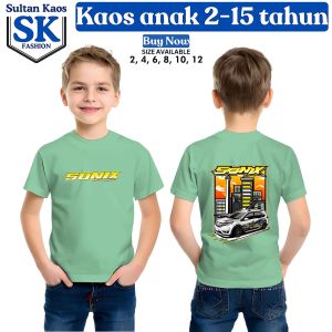 Kaos Mobil Sonix BR - V Basuri Terbaru || Tshirt Mobil Viral || Baju Distro Anak - Anak