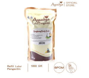 OKE - AYUDYA LULUR PENGANTIN 1000GR - LULUR PENGANTIN AYUDYA 1KG - LULUR BODY SCRUB AYUDYA