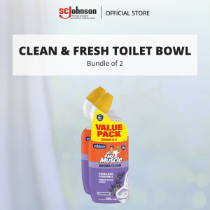 Mr. Muscle Toilet Bowl Cleaner 500 ml - Lavender Twin