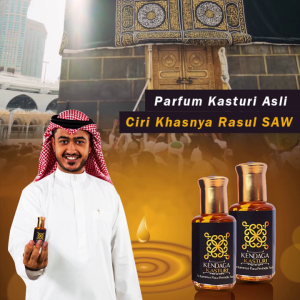 Minyak Kasturi Tanpa Campuran & Parfum Kasturi Asli Non-Alkohol
