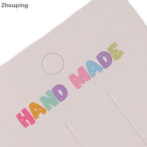 【ZP】 Flash Sale Cute 50PCS Hairpin Packaging Cards Necklace Display Cards With Bags Jewelry Display Cards Self-Seal Bags Paper Label Tags