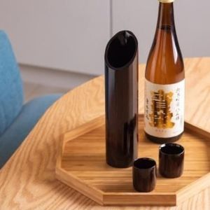 Japanese Sake Cup – Bamboo Lacquer Set Gift | by Takemata Kyoto Direct from Japan