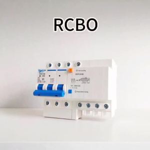 Shairme leakage protector with air switch 2P MCB ELCB RCBO open air leakage circuit breaker 220v home small circuit breaker 10A 20A 32A 40AProtecting lights sockets small electrical equipment