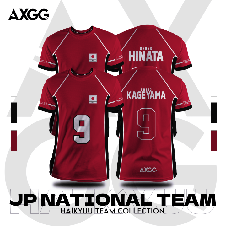 AXGG ' Haikyuu JP National Team ' Anime T-Shirt | Lazada PH