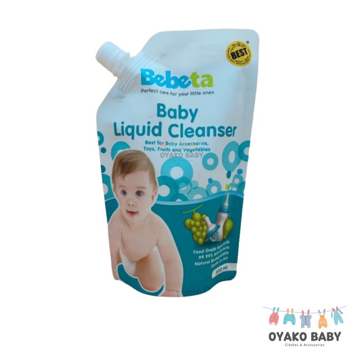 Bebeta Baby Liquid Cleanser Bottle Cleaner Fruits Vegetables