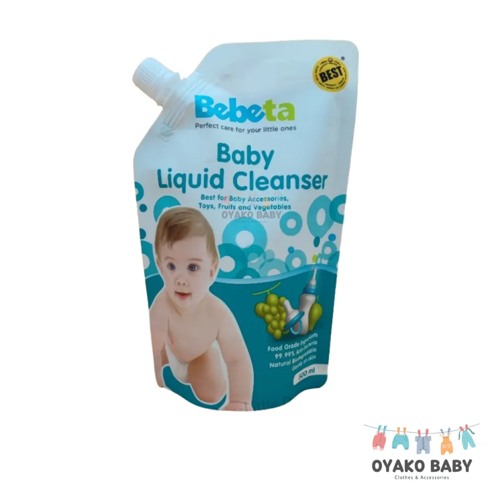 Bebeta Baby Liquid Cleanser Bottle Cleaner Fruits Vegetables