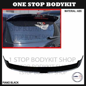 VOLKSWAGEN GOLF 6 MK6 GTI 2010-2013 REAR ROOF SPOILER WITH PAINT (PIANO BLACK) ABS SKIRT LIP BODYKIT