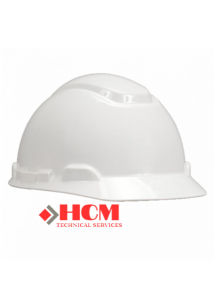 3M H701R - Nón bảo hộ 3M màu trắng không có lỗ thoáng khí nón giúp giảm chấn và chịu va đập chịu lực tốt sử dụng trong xây dựng nhà máy