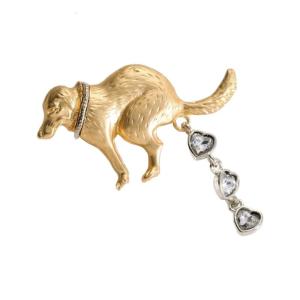 Hài Hước Phân Chó Trâm nhẹ và mạnh mẽ ghim cài ve áo trang sức lý tưởng cho thêm một liên lạc của niềm vui để bất cứ dịp nào