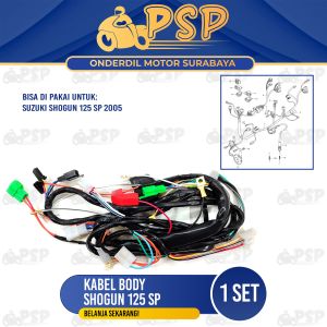 Kabel Body Shogun 125 SP - Cable Tali Seling Harness Wire Bodi Utama Komplit Suzuki Shogun SP 125