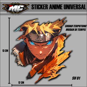 Sticker Vynil Anime Naruto Stiker Visor Sudah Printcut Siap Tempel Code Geass SV
