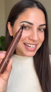 [COD] 4-Prong Liquid Eyebrow Pencil Waterproof Natural Microblading Pen Long-Lasting