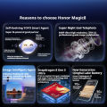 Honor Magic8 Pro Smartphone/Honor Magic8 Phone/Snapdragon 8 Elite Gen 5/7200 mAh 120W Fast Charging/6.71inches 120Hz OLED Screen/Dual SIM/ Honor Phone. 