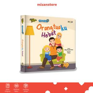 Buku Halo Balita Seri Penuntun Orangtuaku Hebat (Boardbook)