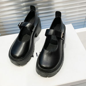 [Free Shipping] Autumn New Collection: Thick-Soled Loafers Height-Increasing WomenS Shoes Single Shoes For Women