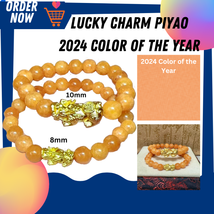 ORIGINAL Color Of The Year 2024 Lucky Charm Bracelet Apricot Crush   7b7354265afaedc1897007dc299af019  720x720q80 