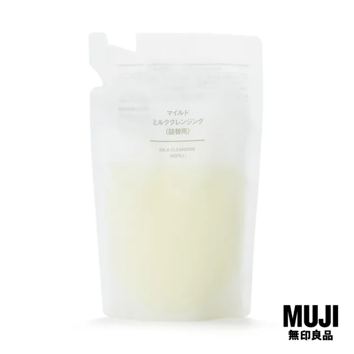 ผลิตภัณฑ์ล้างเครื่องสำอาง มูจิ คลีนซิ่งมิลค์รีฟิล - MUJI Milk Cleansing Refill (180ML)