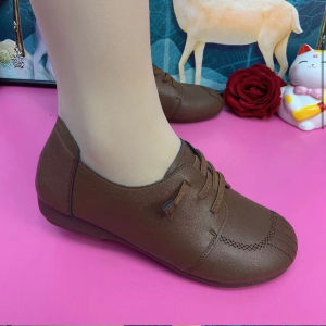 Free Shipping New Autumn Collection Of Soft-Soled Soft-Faced Non-Slip Women’S Shoes Perfect For Mothers Versatile And Suitable For Middle-Aged And Elderly Women