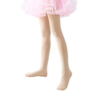 MAYIT Đàn hồi Tất múa cho trẻ em Thoáng khí Không trượt Tất nhảy Thời trang Dễ thương Quần tất nhảy Bé gái