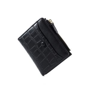 Z.L075 Dompet Wanita Import Baru Dompet Wanita Kecil Mode Dompet Cewek Kekinian 2065 Motif Croco